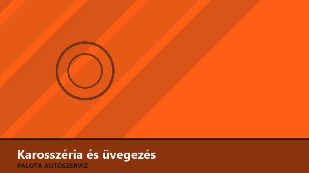 Karosszéria és üvegezés szakszerű elvégzése, XII. kerület