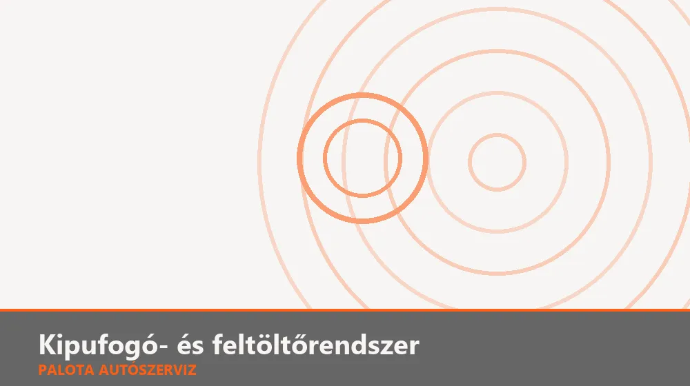 Kipufogó- és feltöltőrendszer szakszerű elvégzése, XII. kerület
