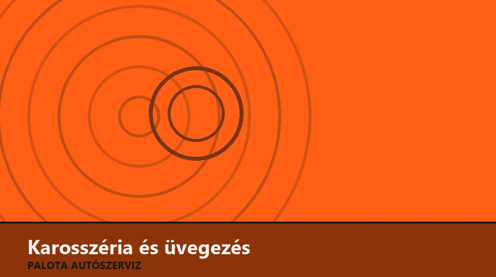 Karosszéria és üvegezés szakszerű elvégzése, XII. kerület