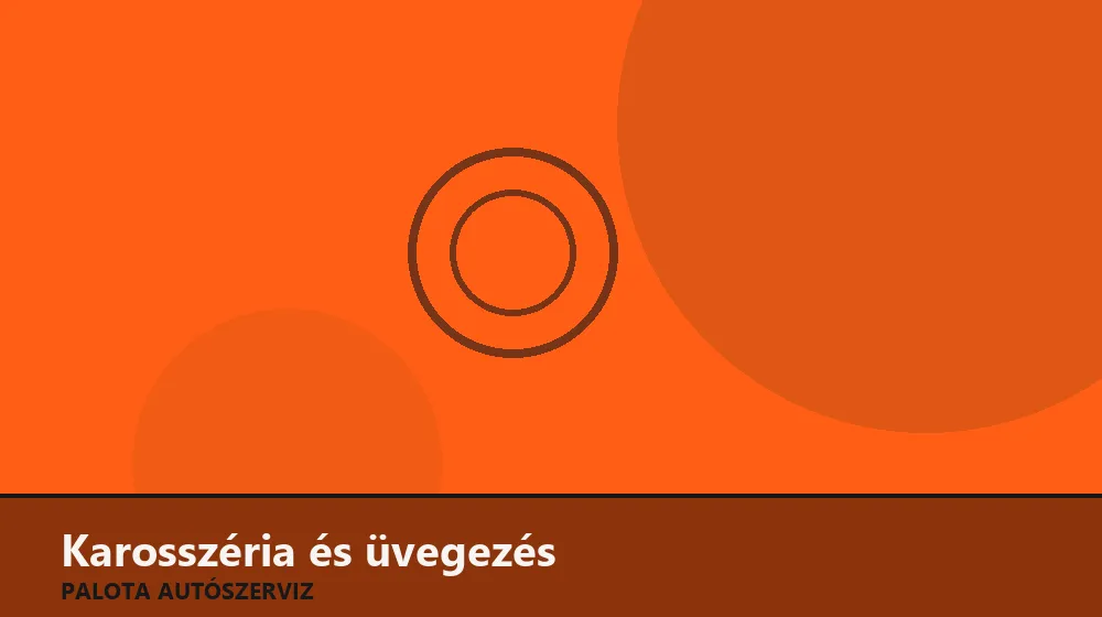 Karosszéria és üvegezés szakszerű elvégzése, XII. kerület