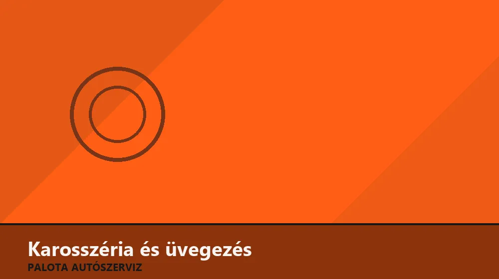 Karosszéria és üvegezés szakszerű elvégzése, XII. kerület