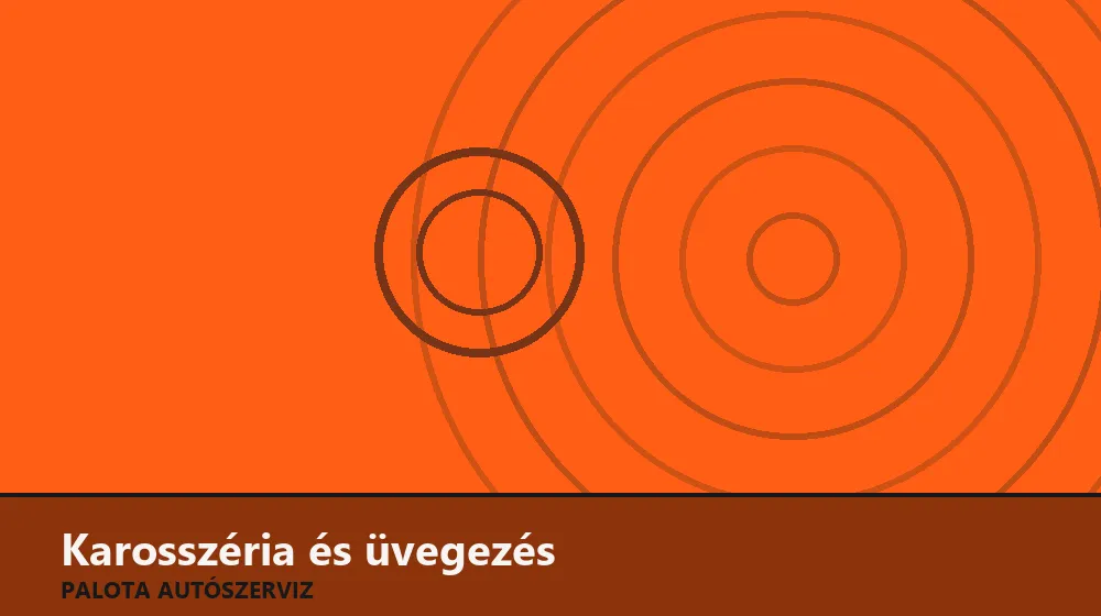 Karosszéria és üvegezés szakszerű elvégzése, XII. kerület