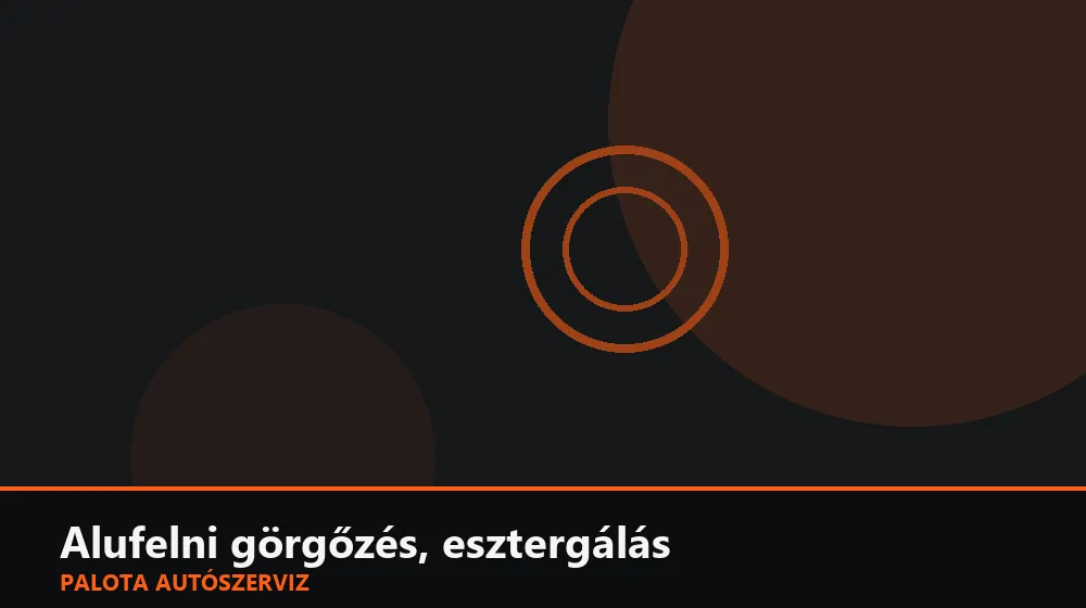 Alufelni görgőzés, esztergálás - Palota Autószerviz Budapest