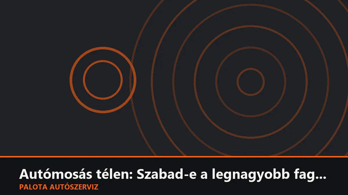 Autómosás télen: Szabad-e a legnagyobb fagyokban mosóba vinni a kocsit?