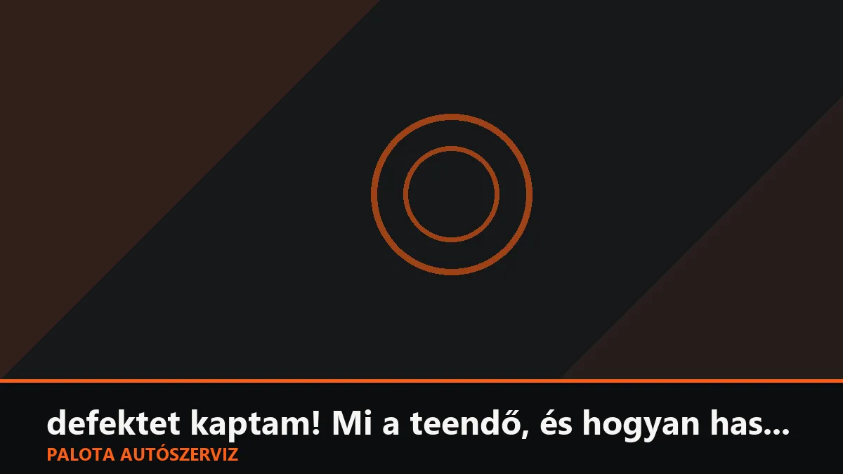 defektet kaptam! Mi a teendő, és hogyan használd a defektjavító készletet vagy a pótkereket?