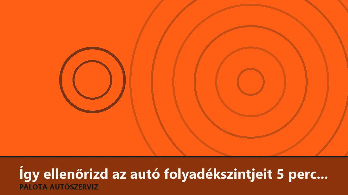Így ellenőrizd az autó folyadékszintjeit 5 perc alatt otthon, szerszámok nélkül