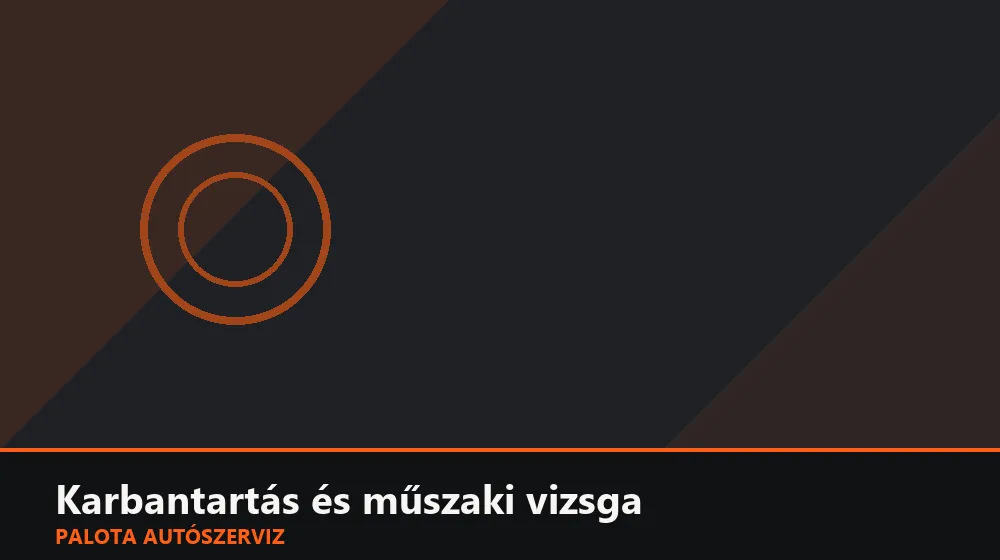 Karbantartás és műszaki vizsga szakszerű elvégzése, XII. kerület