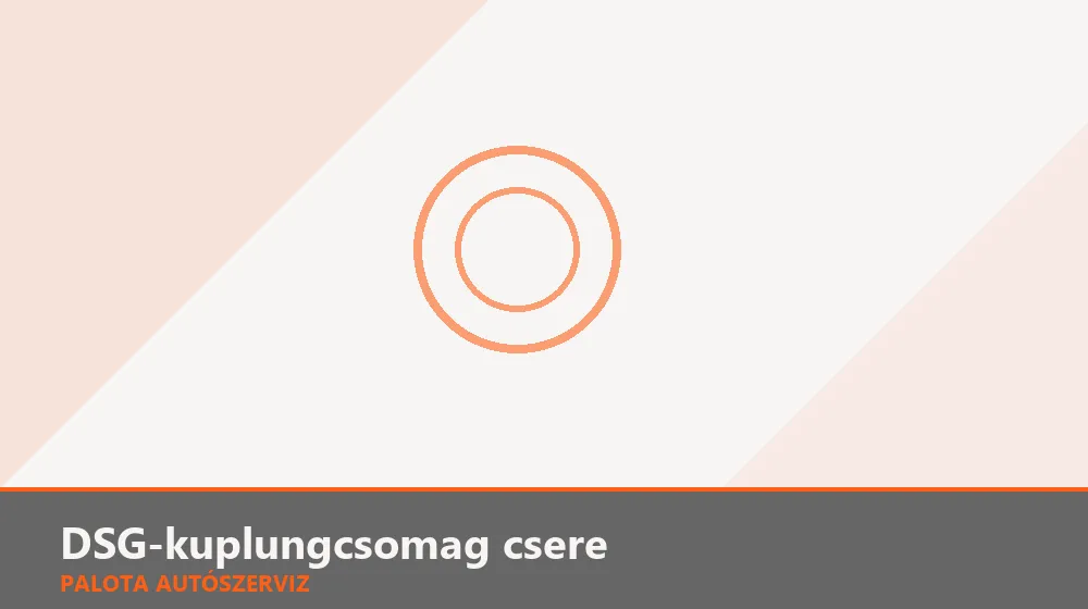 DSG-kuplungcsomag csere - Palota Autószerviz Budapest