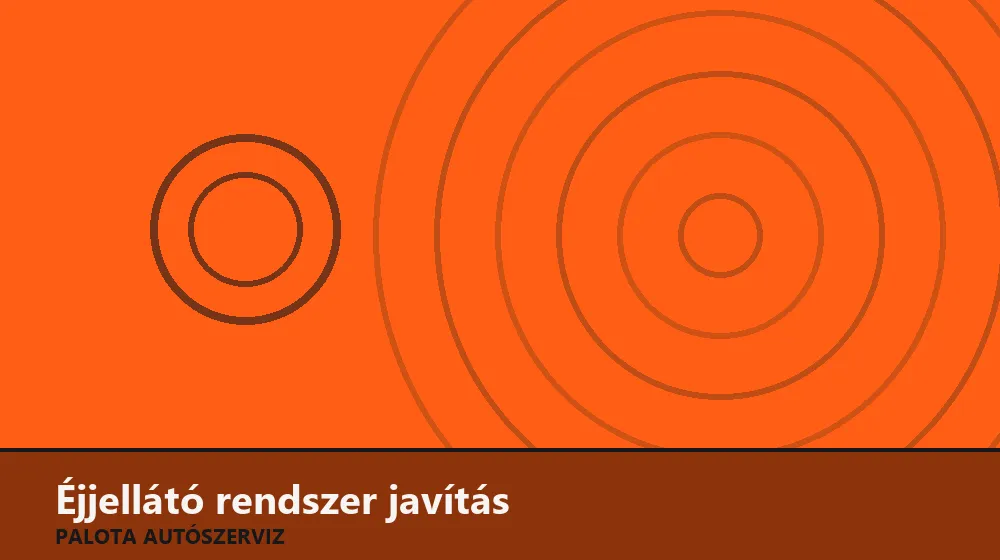 Éjjellátó rendszer javítás - Palota Autószerviz Budapest