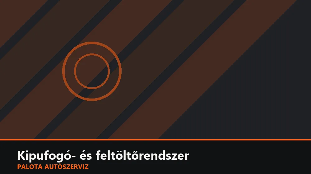 Kipufogó- és feltöltőrendszer szakszerű elvégzése, XII. kerület