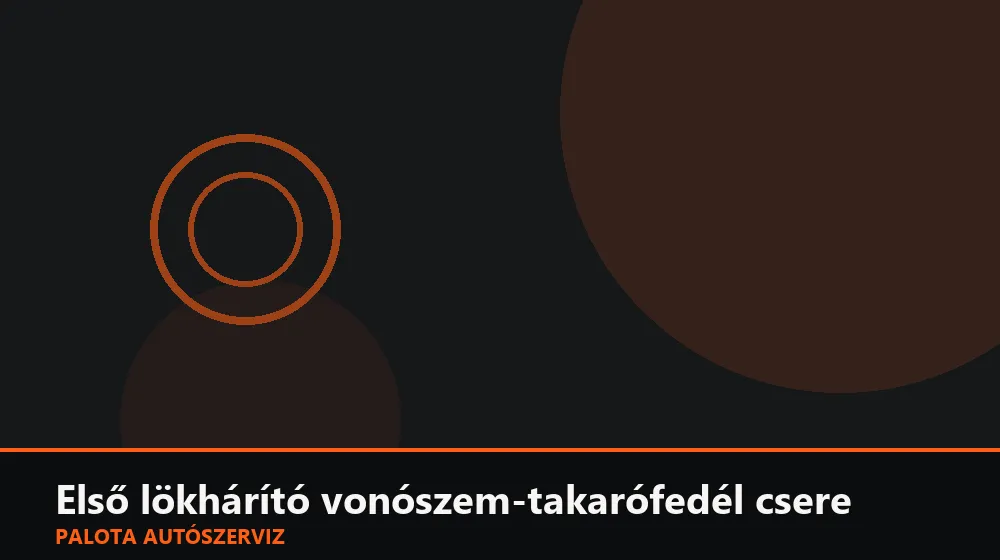 Első lökhárító vonószem-takarófedél csere - Palota Autószerviz Budapest