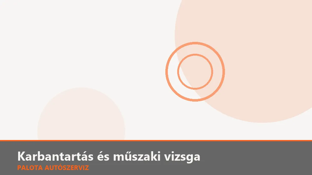 Karbantartás és műszaki vizsga szakszerű elvégzése, XII. kerület