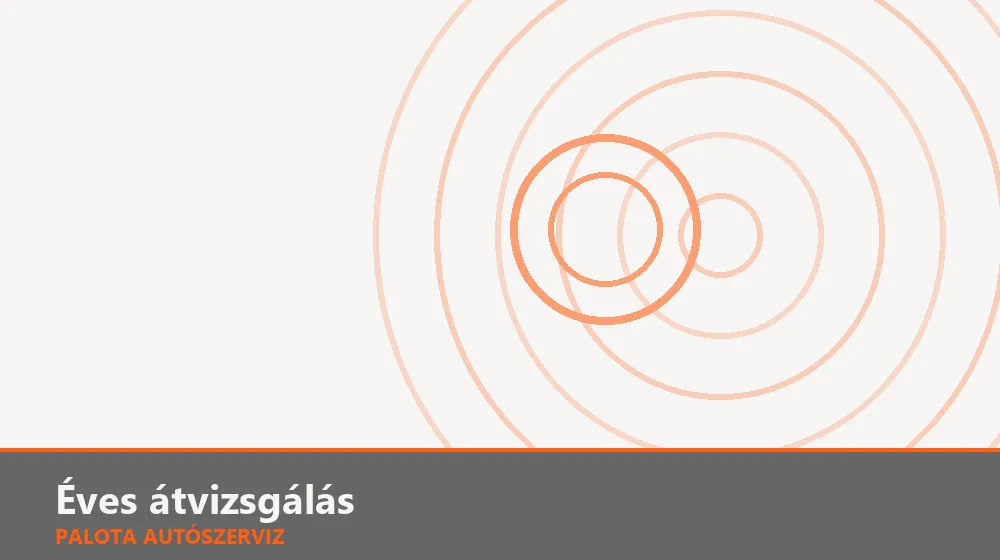 Éves átvizsgálás - Palota Autószerviz Budapest