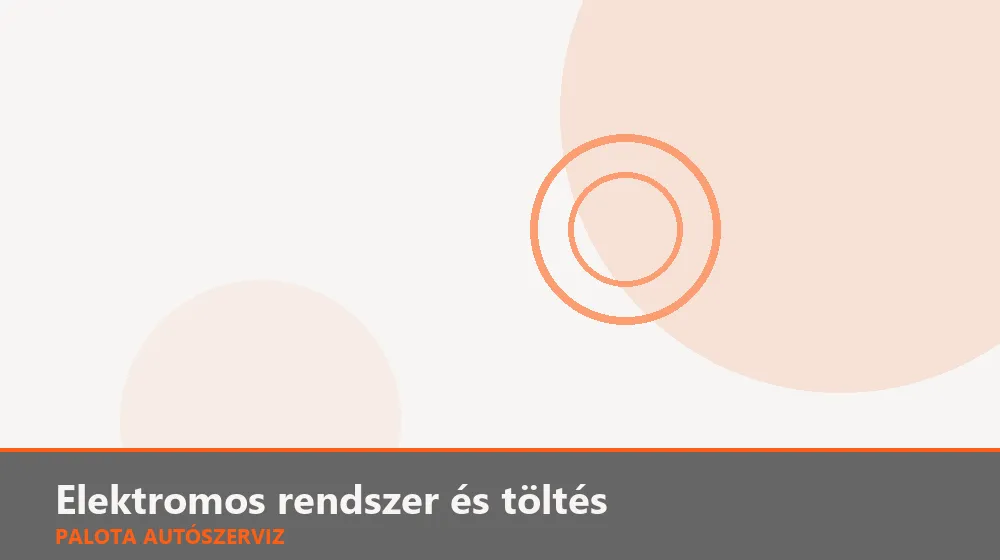 Elektromos rendszer és töltés szakszerű elvégzése, XII. kerület