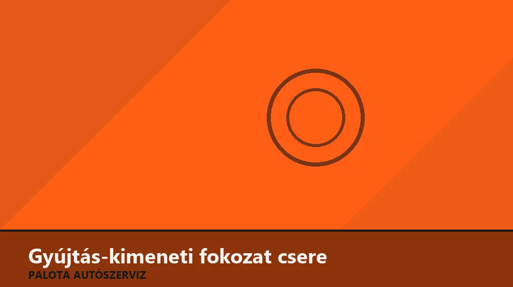 Gyújtás-kimeneti fokozat (modul) csere - Palota Autószerviz Budapest