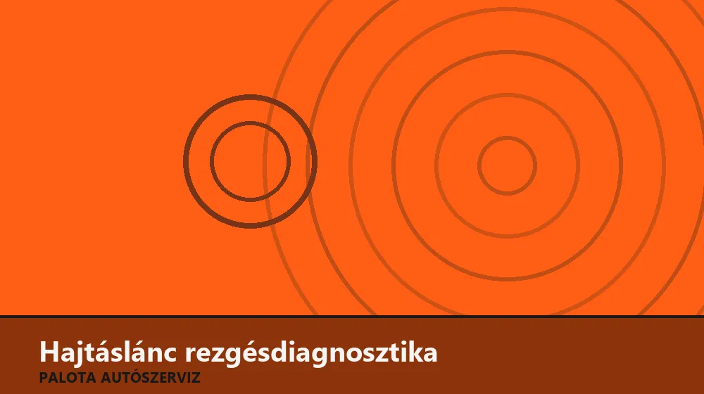 Hajtáslánc rezgésdiagnosztika - Palota Autószerviz Budapest