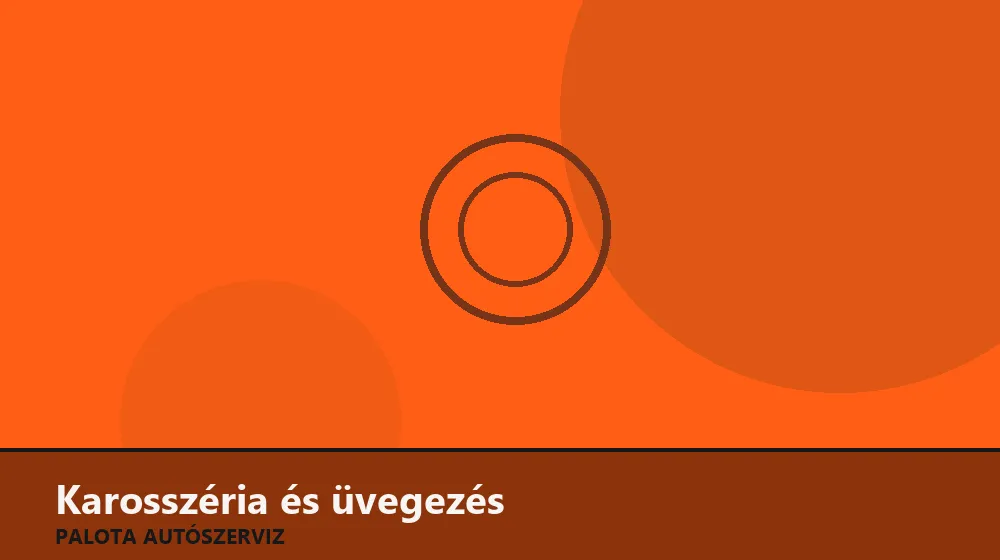 Karosszéria és üvegezés szakszerű elvégzése, XII. kerület