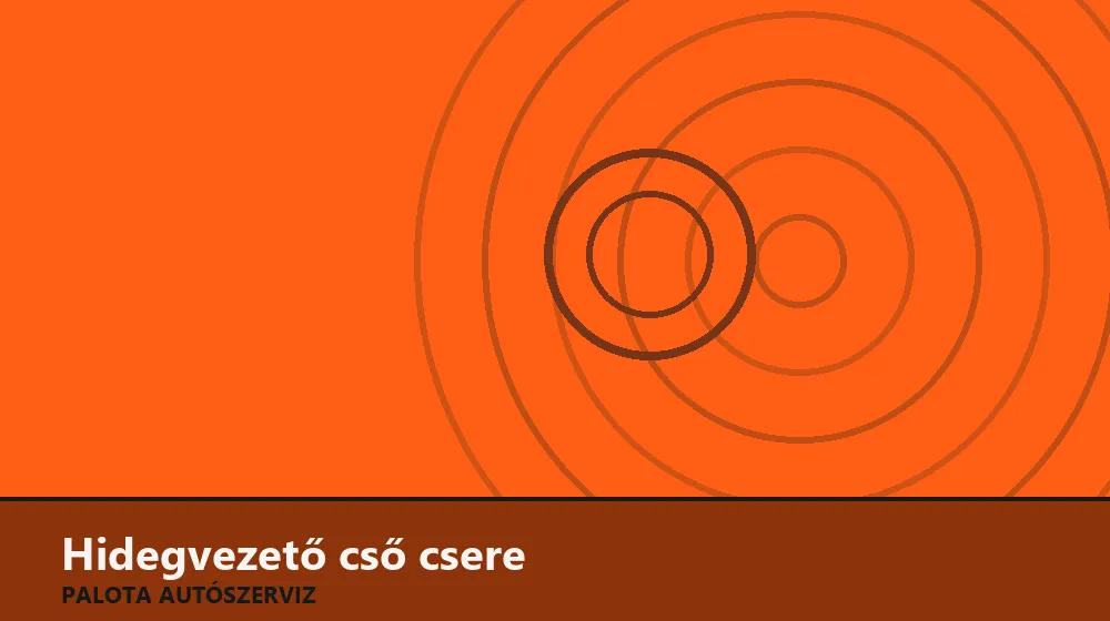 Hidegvezető (levegőbeömlő) cső csere - Palota Autószerviz Budapest