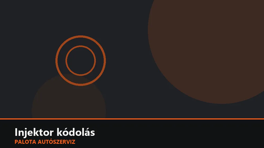Injektor kódolás - Palota Autószerviz Budapest