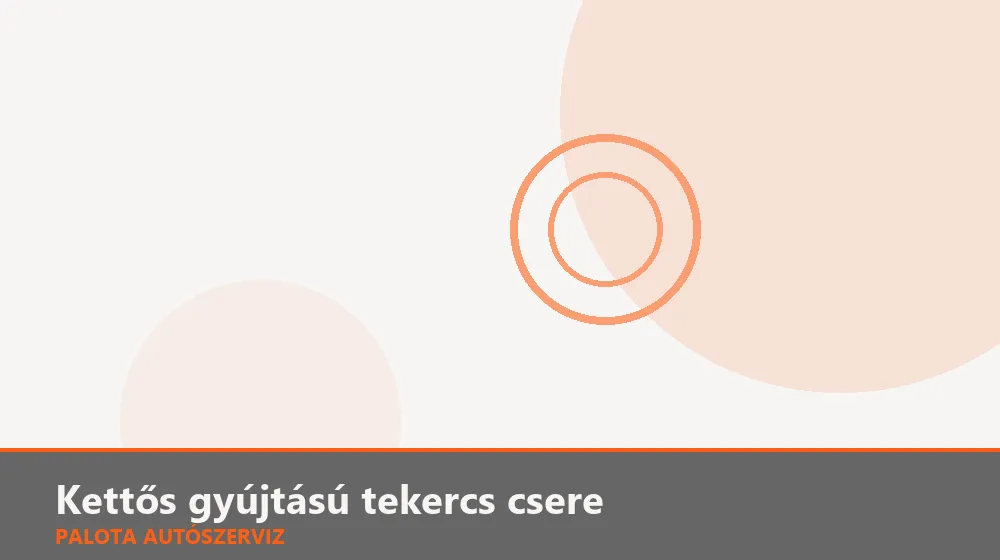 Kettős gyújtású (twin-spark) tekercs csere - Palota Autószerviz Budapest