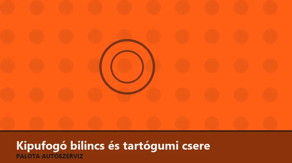 Kipufogó bilincs és tartógumi csere - Palota Autószerviz Budapest