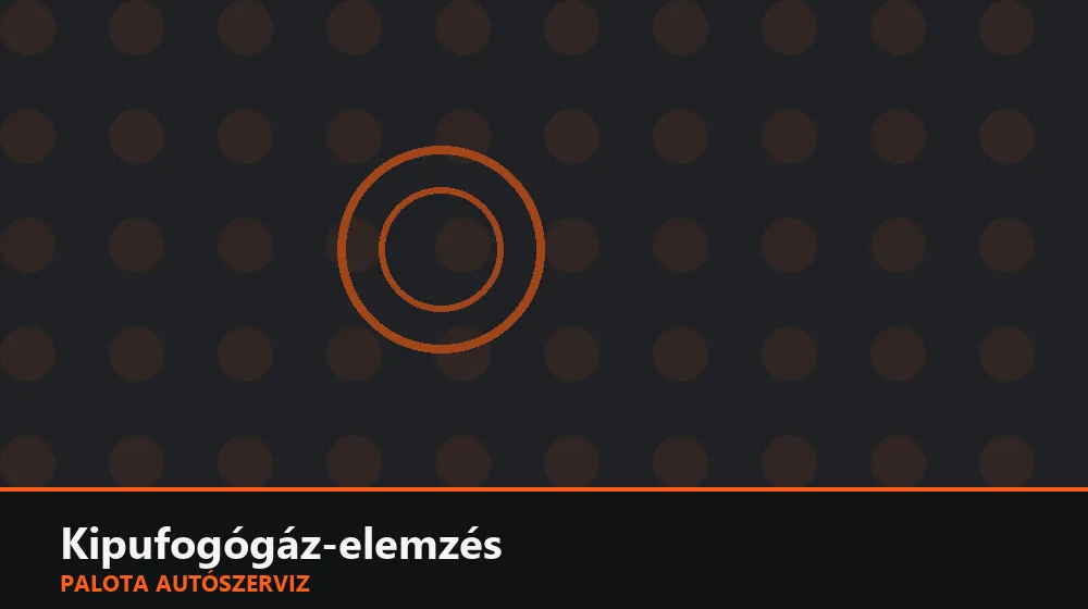 Kipufogógáz-elemzés - Palota Autószerviz Budapest