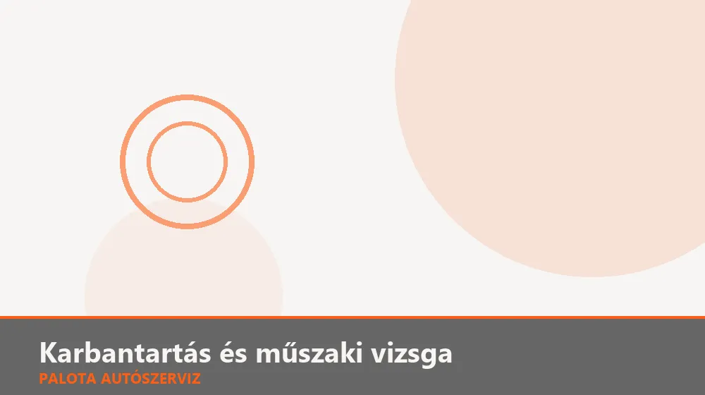 Karbantartás és műszaki vizsga szakszerű elvégzése, XII. kerület