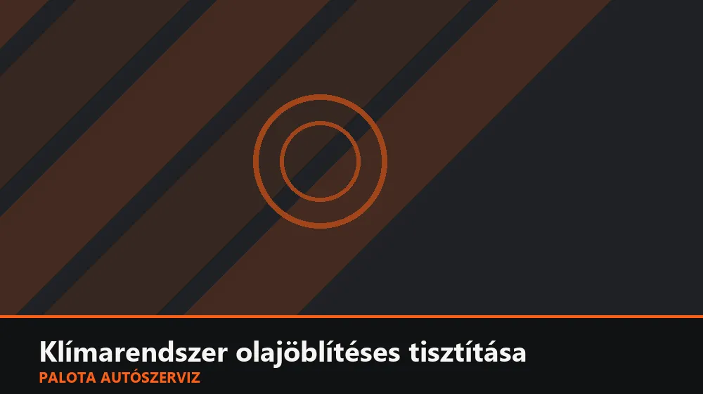 Klímarendszer olajöblítéses (flush) tisztítása - Palota Autószerviz Budapest