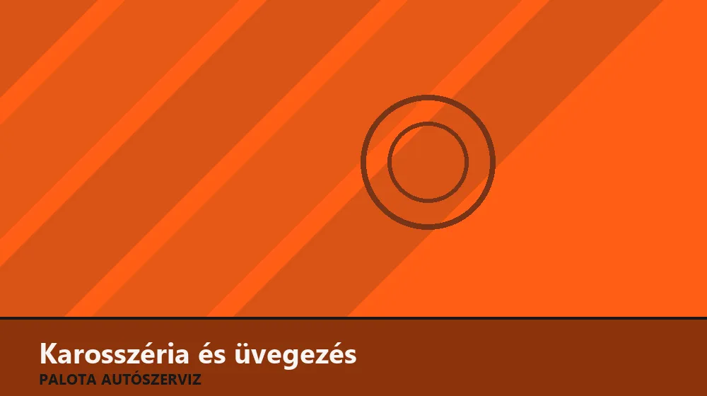 Karosszéria és üvegezés szakszerű elvégzése, XII. kerület