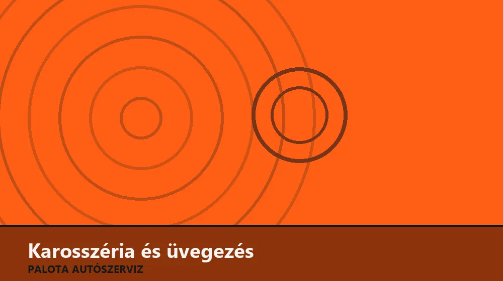 Karosszéria és üvegezés szakszerű elvégzése, XII. kerület