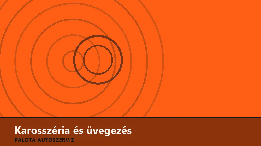Karosszéria és üvegezés szakszerű elvégzése, XII. kerület