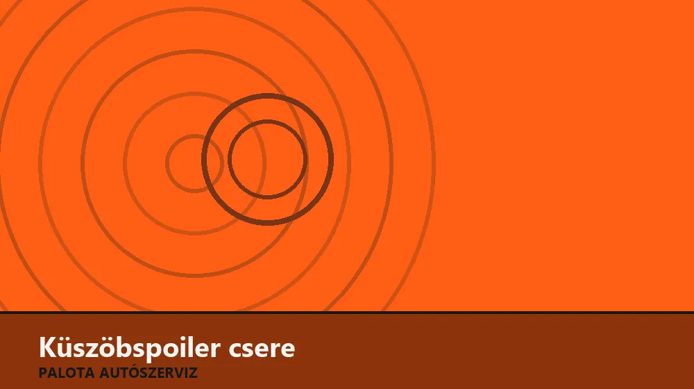 Küszöbspoiler csere - Palota Autószerviz Budapest