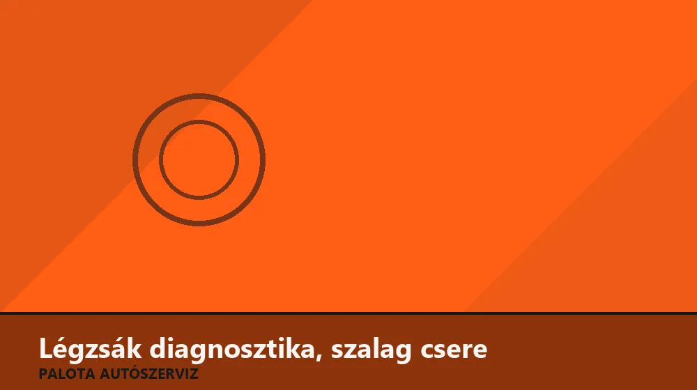 Légzsák (SRS) diagnosztika, szalag csere - Palota Autószerviz Budapest