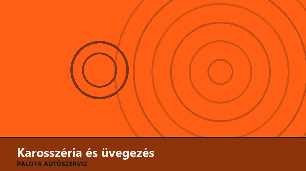Karosszéria és üvegezés szakszerű elvégzése, XII. kerület