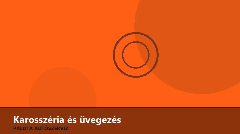 Karosszéria és üvegezés szakszerű elvégzése, XII. kerület