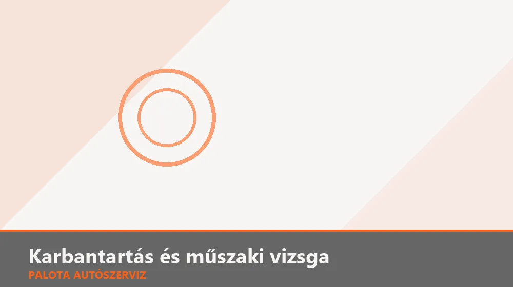 Karbantartás és műszaki vizsga szakszerű elvégzése, XII. kerület