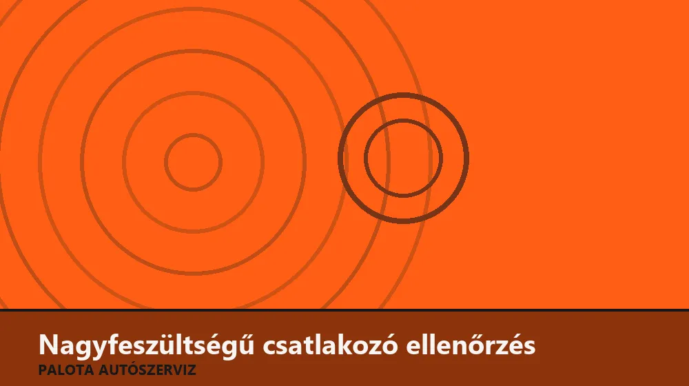 Nagyfeszültségű csatlakozó ellenőrzés - Palota Autószerviz Budapest