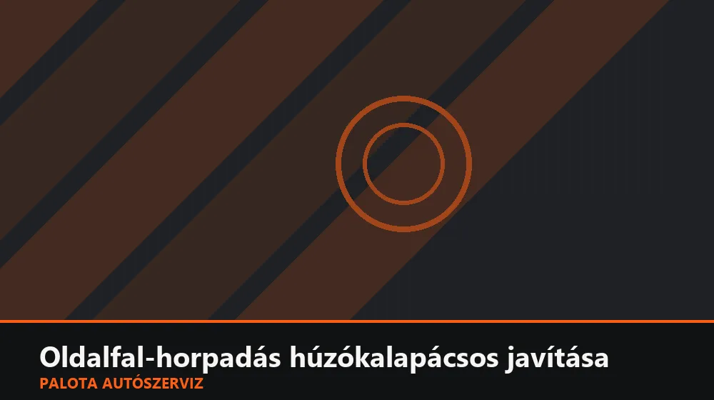 Oldalfal-horpadás húzókalapácsos javítása - Palota Autószerviz Budapest