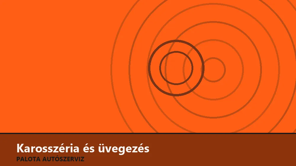 Karosszéria és üvegezés szakszerű elvégzése, XII. kerület