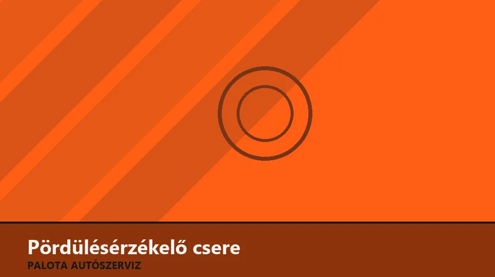 Pördülésérzékelő (ESP) csere - Palota Autószerviz Budapest