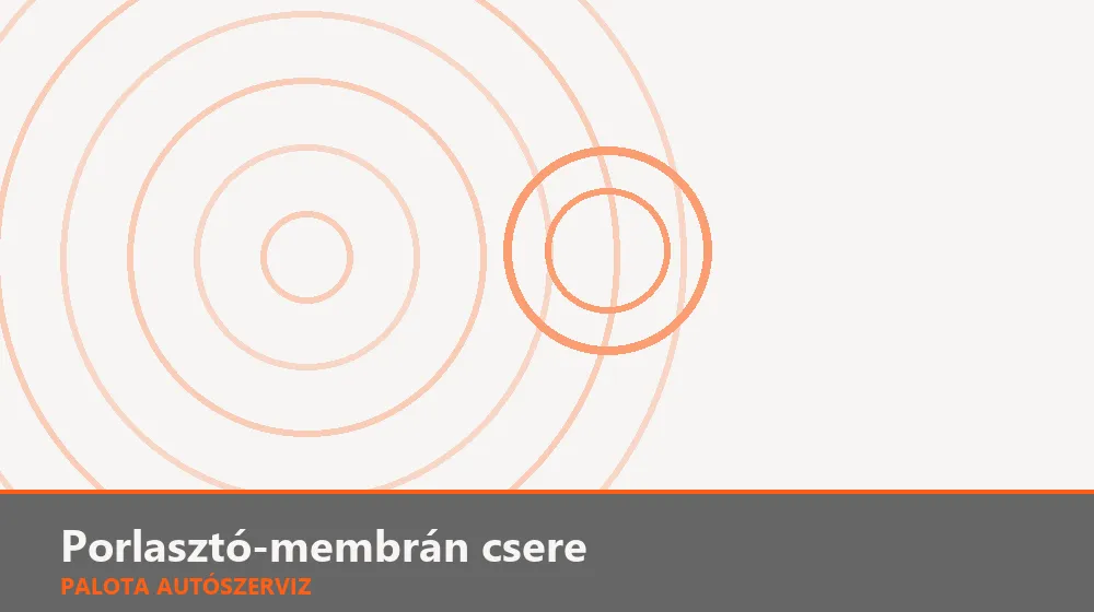 Porlasztó-membrán (veterán) csere - Palota Autószerviz Budapest