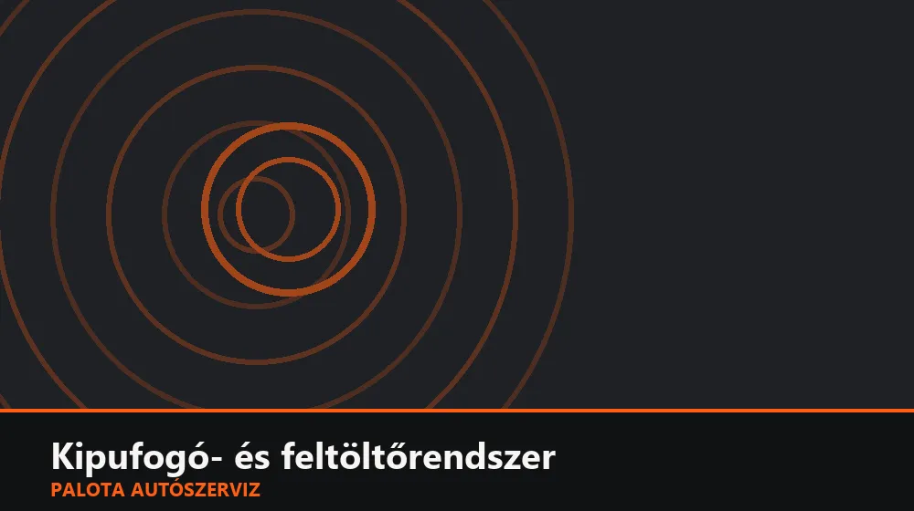 Kipufogó- és feltöltőrendszer szakszerű elvégzése, XII. kerület