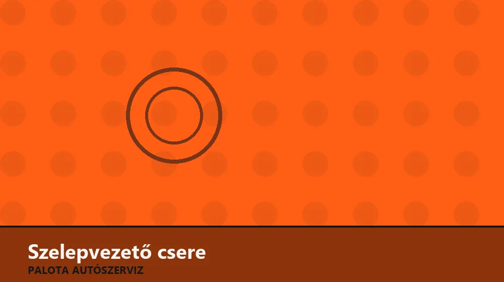 Szelepvezető csere - Palota Autószerviz Budapest