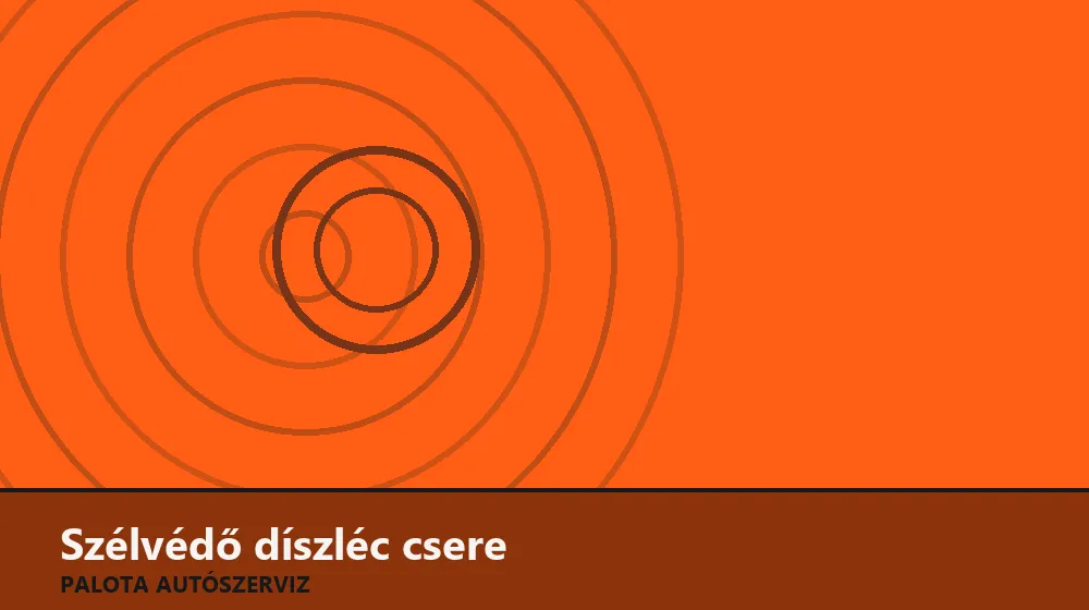 Szélvédő díszléc csere - Palota Autószerviz Budapest