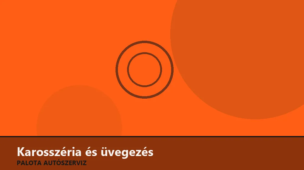 Karosszéria és üvegezés szakszerű elvégzése, XII. kerület