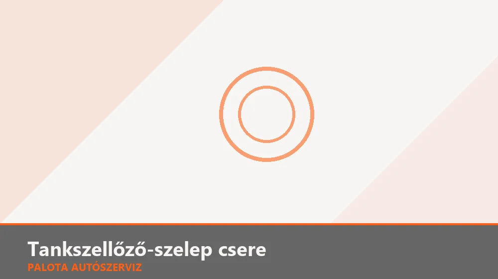 Tankszellőző-szelep (roll-over) csere - Palota Autószerviz Budapest