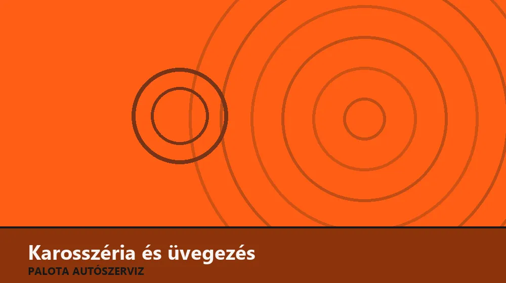 Karosszéria és üvegezés szakszerű elvégzése, XII. kerület