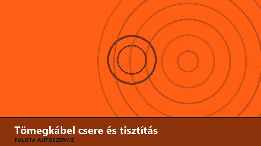 Tömegkábel csere és tisztítás - Palota Autószerviz Budapest