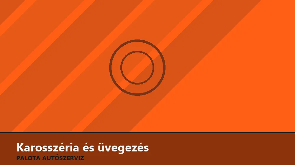 Karosszéria és üvegezés szakszerű elvégzése, XII. kerület