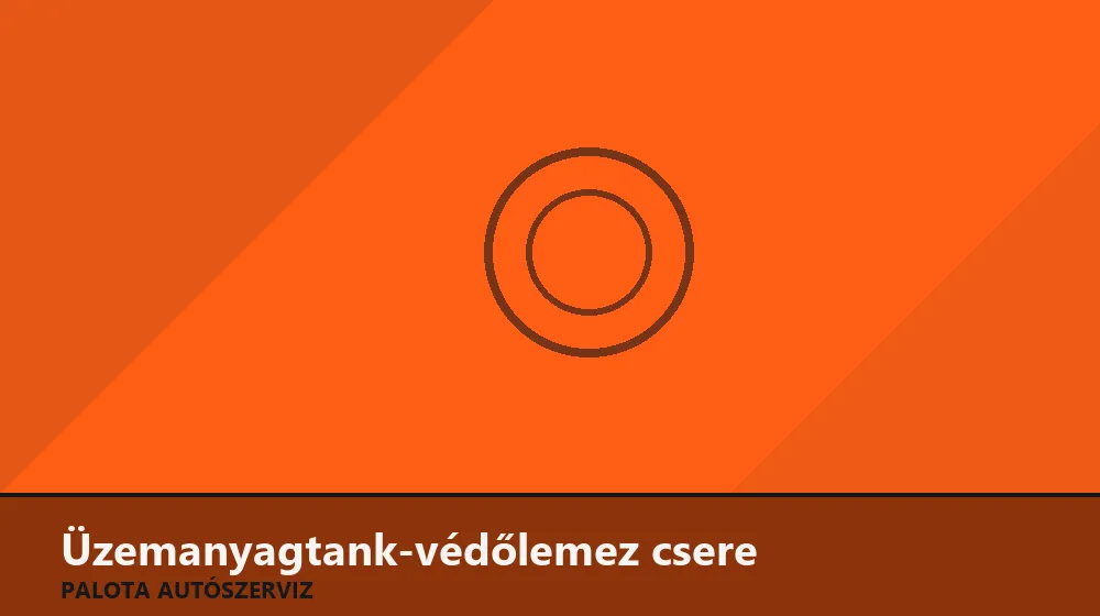 Üzemanyagtank-védőlemez csere - Palota Autószerviz Budapest